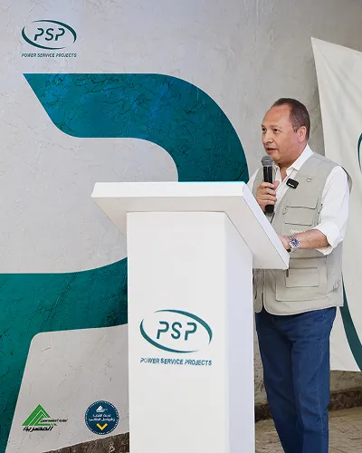 PSP speaker delivering a leadership development session during the collaborative Future Leaders Camp.